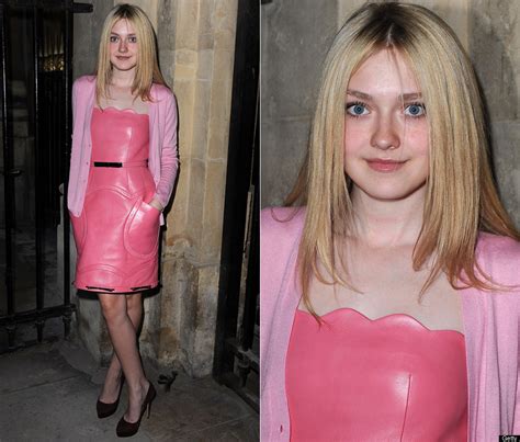 dakota fanning dons pepto-bismol pink to miu miu|Dakota Fanning Made a Movie About Her (Maybe) Leaving New .